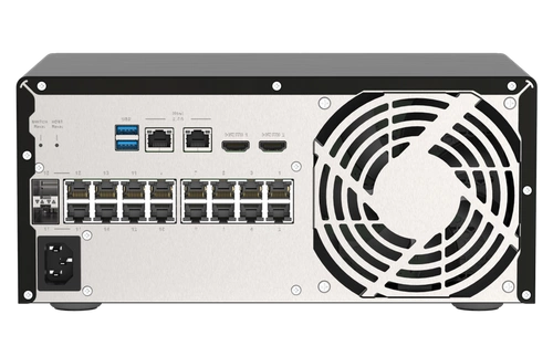 Commutateur QNAP QGD-3014-16PT-8G 14x 1Gb 2x RJ-45/SFP+ 140 W PoE+