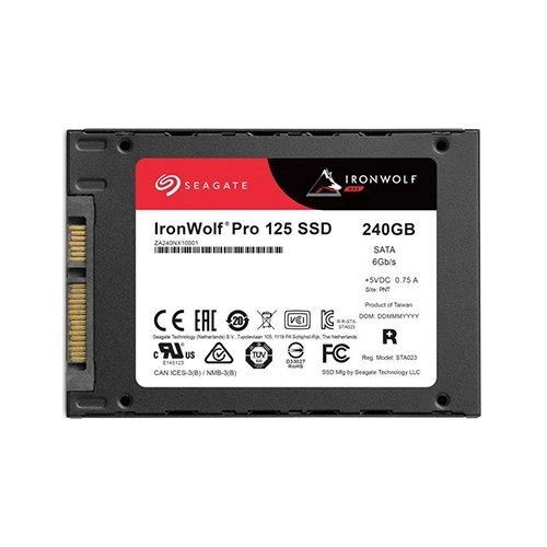 Disque dur SSD Seagate IronWolf 240GB 2.5'' SATA 6Gb/s | ZA240NX1A001