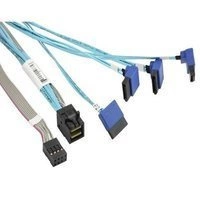 Supermicro Cable Mini SAS HD to 4 RA SATA, ​​0.7m | CBL-SAST-0810