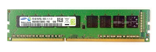 Mémoire RAM 1x 4GB Samsung ECC UNBUFFERED DDR3 1600MHz PC3-12800 UDIMM | M391B5173BH0-YK0