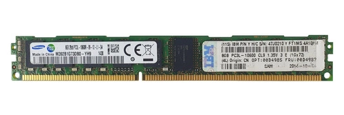 Mémoire RAM 1x 8GB Samsung ECC REGISTERED DDR3 1333MHz PC3-10600 RDIMM | M392B1G73DB0-YH9