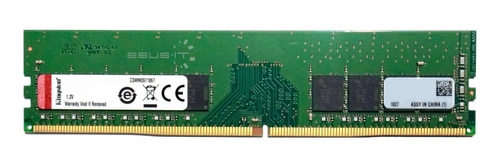 Mémoire RAM 1x 8GB Kingston ECC UNBUFFERED DDR4 1Rx8 2400MHz PC4-19200 UDIMM | KSM24ES8/8ME