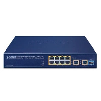 Commutateur Planet GSD-1121XP 8x 1Gb | 2x 2.5Gb 1x SFP+ 120 W PoE+