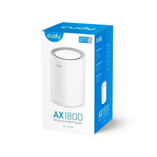 Point d'accès Cudy M1800(1-PACK) 2.4 GHz | 5 GHz 1201 Mbps 802.11 a/b/g/n/ac/ax