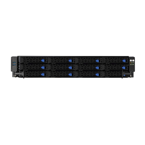 Plateforme serveur ASUS 2U RS720A-E11-RS24U/10G/2.4KW/24NVMe/GPU 90SF01G5-M000B0 AMD x 2 DDR4 x 32 24 x 2.5" NVME/SATA/SAS PSU 1+1