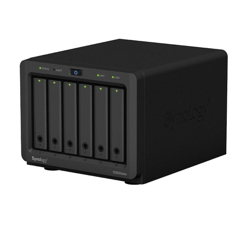 Serveur NAS Synology DS620slim 6x SSD | HDD SATA 2GB RAM