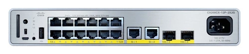 Switch Cisco Catalyseur C9200CX-12P-2X2G-A 14x 1Gb 2x SFP+ 240 W PoE+