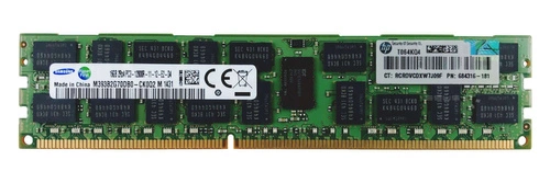 Mémoire RAM 1x 16GB Samsung ECC REGISTERED DDR3 1600MHz PC3-12800 RDIMM | M393B2G70DB0-CK0