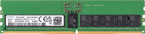 Mémoire RAM 1x 32GB Samsung ECC REGISTERED DDR5 2Rx4 6400MHz PC5-51200 RDIMM | M321R4GA3EB2-CCP