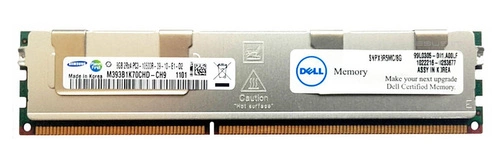 Mémoire RAM 1x 8GB DELL PowerEdge & Precision Workstation DDR3 1333MHz ECC REGISTERED DIMM | SNPX3R5MC/8G
