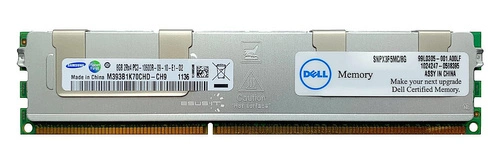 Mémoire RAM 1x 8GB Samsung ECC REGISTERED DDR3 2Rx8 1333MHz PC3-10600 RDIMM | M393B1K70CHD-CH9