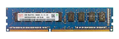 Mémoire RAM 1x 2GB Hynix ECC UNBUFFERED DDR3 1333MHz PC3-10600 UDIMM | HMT325U7CFR8C-H9