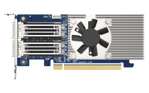 Carte réseau QNAP QXG-100G2SF-CX6 2x QSFP28 100Gbps