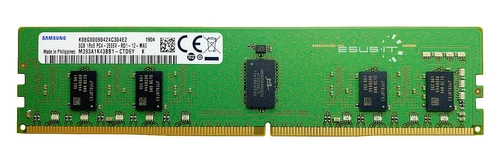 Mémoire RAM 1x 8GB Samsung ECC REGISTERED DDR4 2666MHz PC4-21300 RDIMM | M393A1K43BB1-CTD