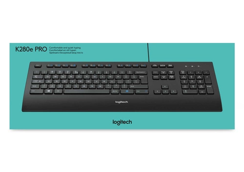 Clavier Câblés Logitech K280E Pro f/ Business QWERTY