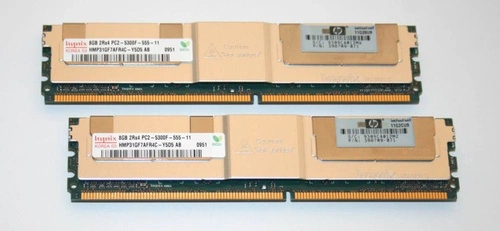 Mémoire RAM 2x 8GB HP ProLiant DL360 G5 DDR2 667MHz ECC FULLY BUFFERED DIMM | 413015-B21