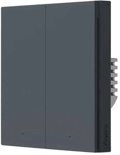 Interrupteur intelligent Aqara Interrupteur mural intelligent H1 EU (avec neutre) Gris | WS-EUK04-G