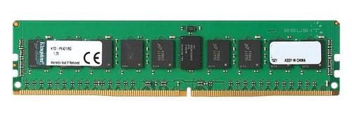 Mémoire RAM 1x 8GB Kingston ECC REGISTERED DDR4 2133MHz PC4-17000 RDIMM | KTD-PE421/8G