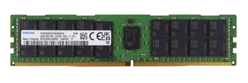 Mémoire RAM 1x 64GB Samsung ECC REGISTERED DDR4 2Rx4 3200MHz PC4-25600 RDIMM | M393A8G40AB2-CWE
