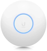 Point d'accès Ubiquiti U6+ 2,4 GHz | 5 GHz 2400 Mbps 802.11a/b/g/n/ac/ax + PoE adapter
