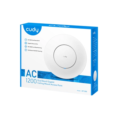 Point d'accès Cudy AP1300 2.4 GHz | 5 GHz 867 Mbps 802.11 a/b/g/n/ac
