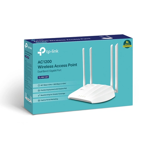 Point d'accès TP-LINK TL-WA1201 2.4 GHz | 5 GHz 867 Mbps 802.11 b/g/n/ac