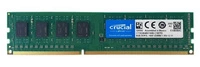 Mémoire RAM 1x 8GB Crucial NON-ECC UNBUFFERED DDR3 1600MHz PC3-12800 UDIMM | CT102464BD160B.C16