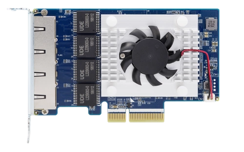Carte réseau QNAP QXG-5G4T-111C 4x RJ-45 5Gb