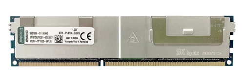 Mémoire RAM 1x 32GB Kingston LOAD REDUCED DDR3 1333MHz PC3-10600 LRDIMM | KTH-PL313LLQ/32G