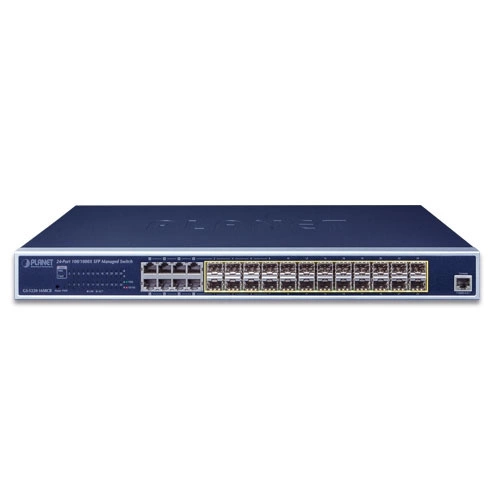 Commutateur Planet GS-5220-16S8C 20x SFP 4x RJ-45/SFP