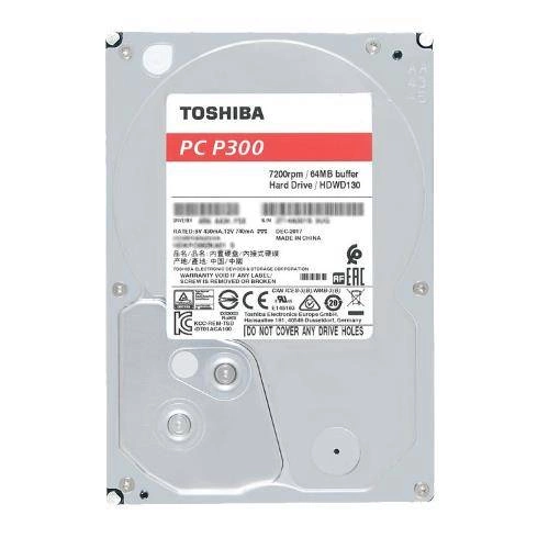 Disque dur TOSHIBA P300 3.5'' HDD 3000GB 7200RPM SATA 6Gb/s 128MB | HDWD130UZSVA