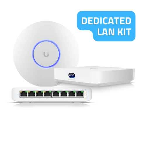 Kit Ubiquiti dédié à la construction d'un réseau local de 15 à 30 utilisateurs