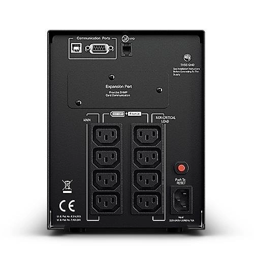 UPS CyberPower Professional Tower PR1000ELCD 900W 8 socket C13