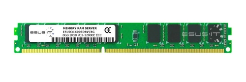 Mémoire RAM 1x 8GB ESUS IT ECC UNBUFFERED DDR3 2Rx8 1600MHz PC3-12800 UDIMM | ESUD31600ED8V/8G