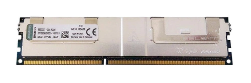 Mémoire RAM 1x 32GB Kingston LOAD REDUCED DDR3 4Rx4 1866MHz PC3-14900 LRDIMM | KVR18L13Q4/32