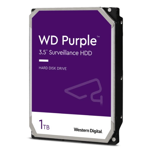 Disque dur Western Digital  PURPLE 3.5'' HDD 1TB 5400RPM SATA 6Gb/s 64MB | WD11PURZ