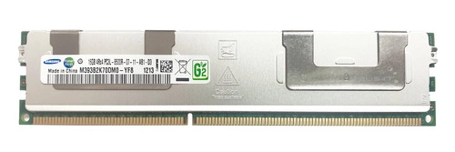 Mémoire RAM 1x 16GB Samsung ECC REGISTERED DDR3 4Rx4 1066MHz PC3-8500 RDIMM | M393B2K70DM0-YF8