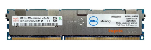 Mémoire RAM 1x 8GB Hynix ECC REGISTERED DDR3 2Rx4 1333MHz PC3-10600 RDIMM | HMT31GR7BFR4C-H9