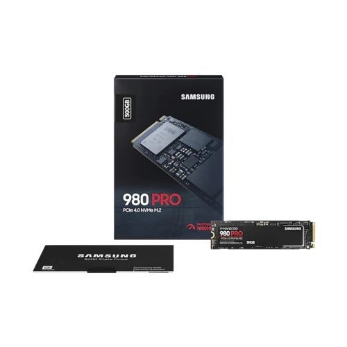 Disque dur SSD Samsung 980 PRO 500GB M.2 NVMe PCIe TLC | MZ-V8P500BW