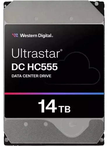 Disque dur Western Digital Ultrastar DC HC555 3.5'' HDD 14TB 7200RPM SATA 6Gb/s 512MB | 0B48721