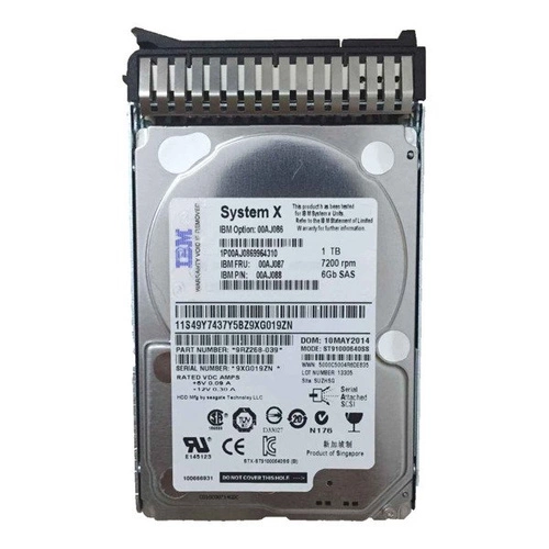 Disque dur HDD dédié au serveur Lenovo 2.5'' 300GB 15000RPM SAS 00Y2428