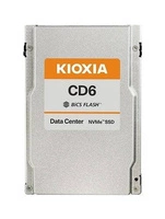 Disque dur SSD Kioxia CD6-V 1.6TB U.3 PCIe Gen4 1x4 TLC | KCD61VUL1T60