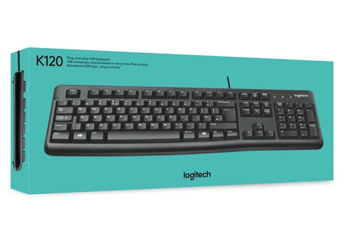 Clavier Câblés Logitech Keyboard K120 for Business QWERTY