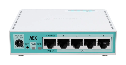 Router Mikrotik hEX refresh E50UG 5x RJ-45 10/100/1000 Mb/s