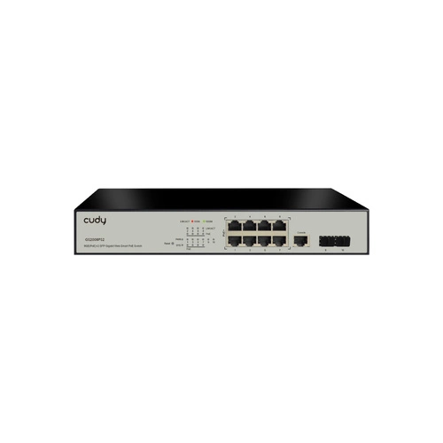 Commutateur Cudy 8x 1Gb 2x SFP 130 W PoE+