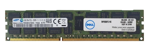 Mémoire RAM 1x 16GB Samsung ECC REGISTERED DDR3 1600MHz PC3-12800 RDIMM | M393B2G70EB0-YK0