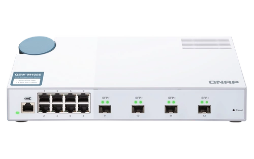Commutateur QNAP QSW-M408S 8x 1Gb 4x SFP+