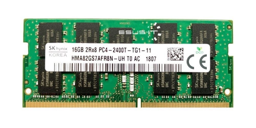 Mémoire RAM 1x 16GB Hynix SO-DIMM DDR4 2400MHz PC4-19200 | HMA82GS7AFR8N-UH 