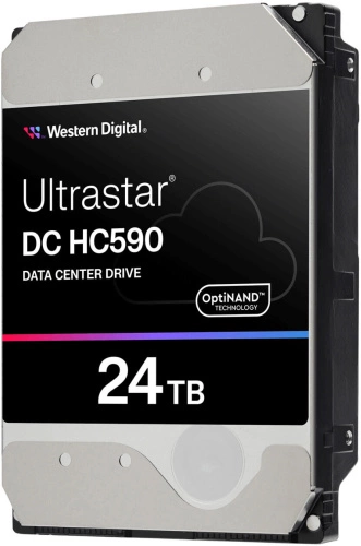 Disque dur Western Digital Ultrastar DC HC590 3.5'' HDD 24TB 7200RPM SATA 6Gb/s 512MB | 0F65684