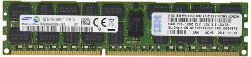 Mémoire RAM 1x 16GB IBM ThinkServer & System X DDR3 1333MHz ECC REGISTERED DIMM | 00D4968
